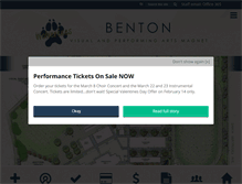 Tablet Screenshot of bentonms.org